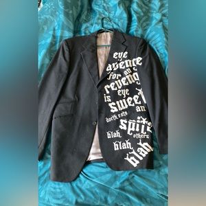 Revenge Printed men’s Blazer size 38R